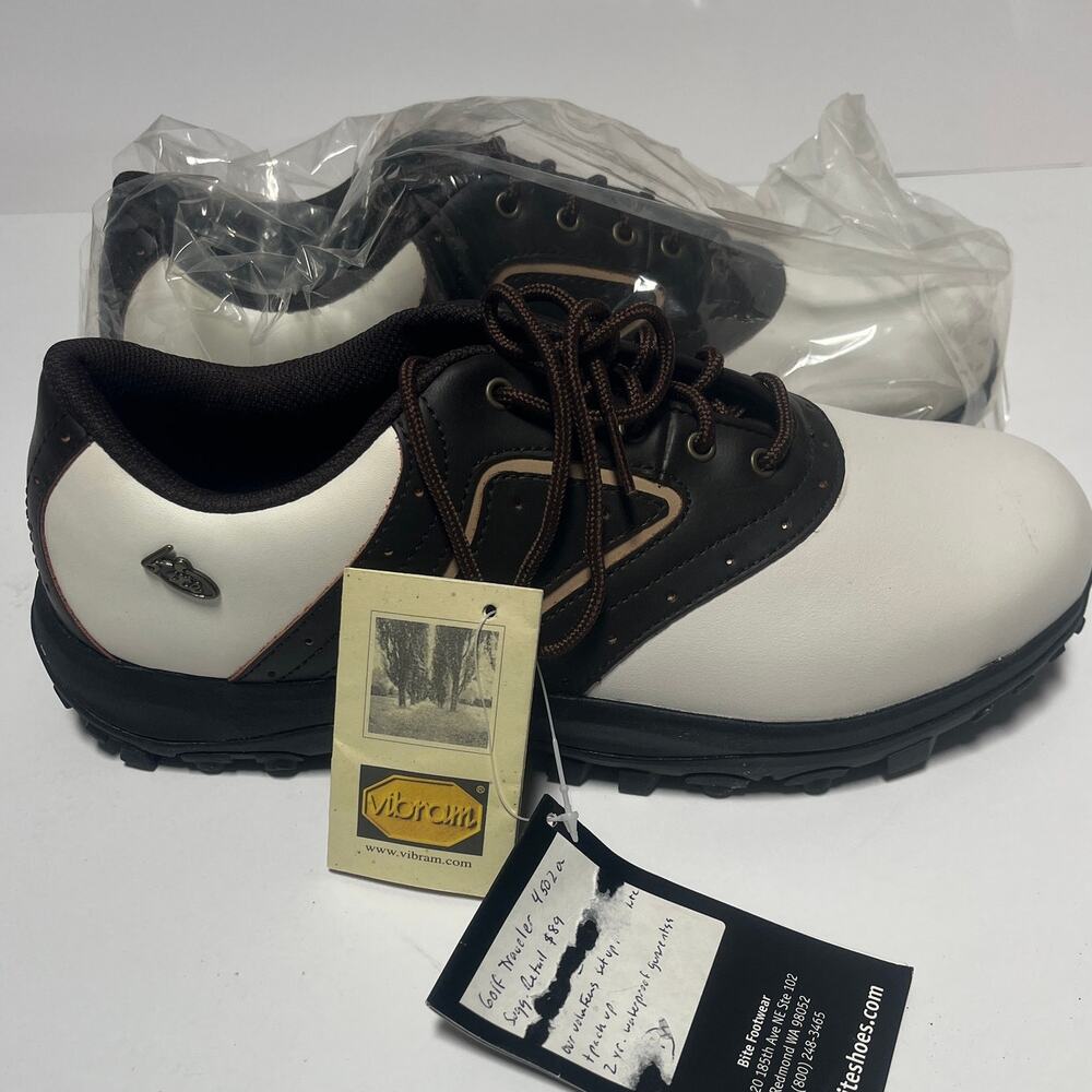 Bite Golf Traveler Shoes Size M9  - Model 4502a